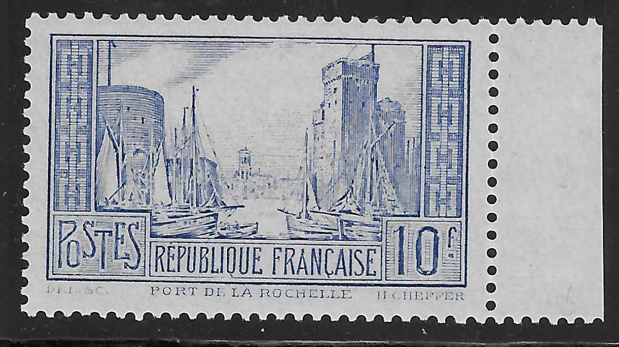 N°YT 261b - La Rochelle - outremer pâle - neuf** - SUP - signé Calves