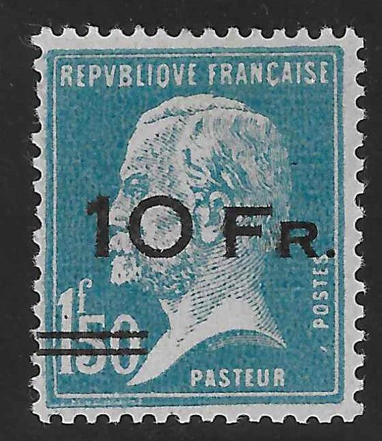 Poste aérienne n° 4 - Pasteur - neuf* - TB - signé et avec certificat papier Calves