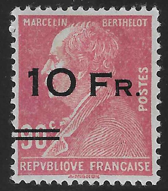 Poste aérienne n° 3 - Berthelot - neuf* - SUP - signé Champion et avec certificat papier Calves