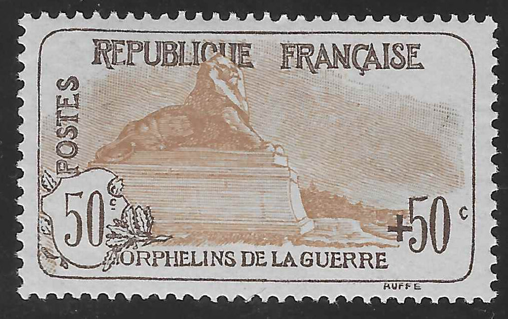 N°YT 153 - Orphelins - neuf** - SUP - signé et avec certificat Calves