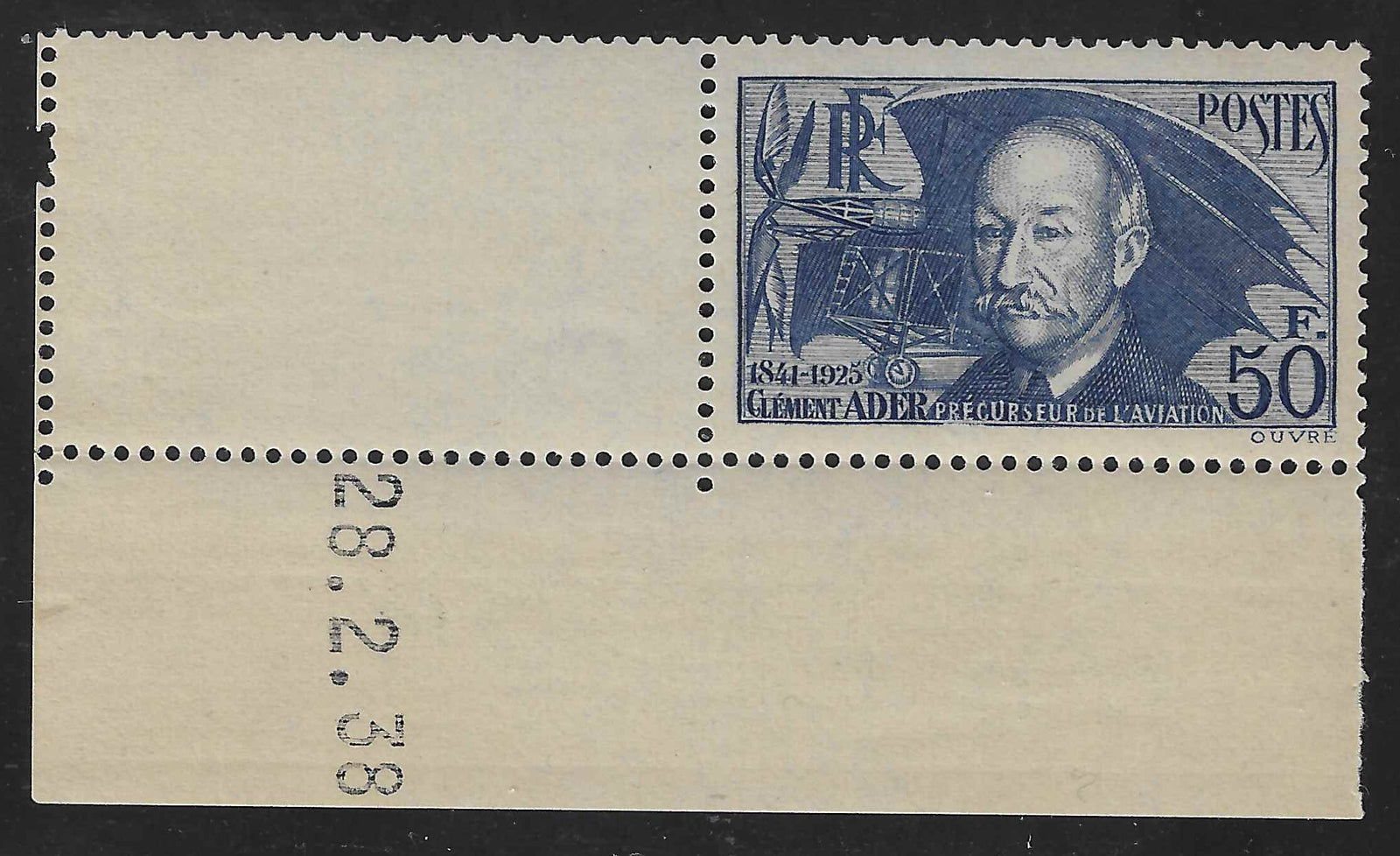 N°YT 398 - Ader - neuf** - SUP - signé Calves