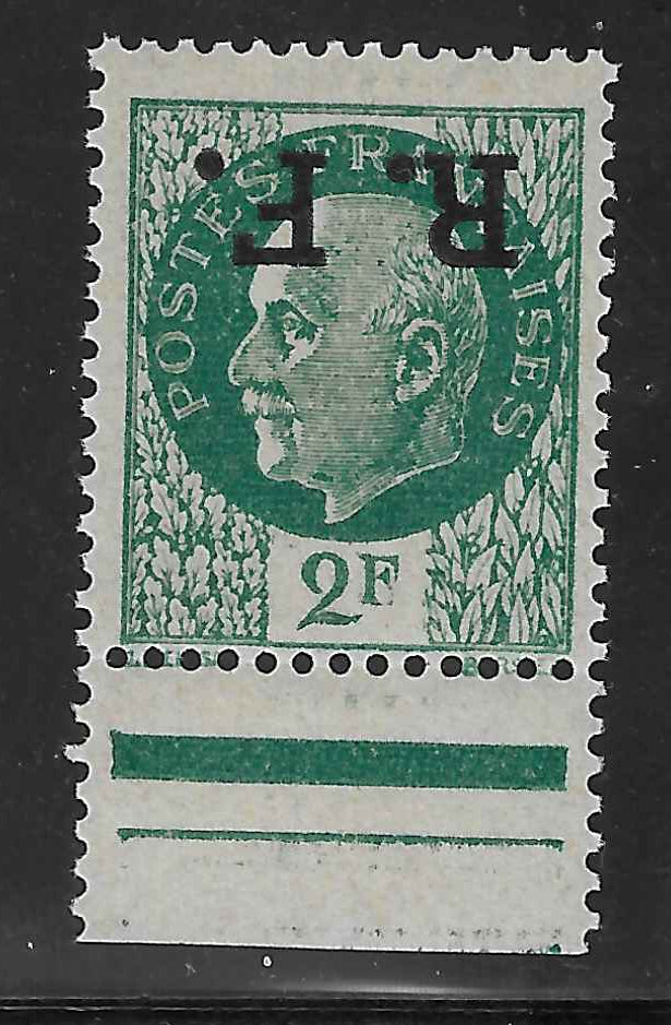 Libération de Lyon - n°12a - surcharge renversée - neuf** - SUP - signé Calves