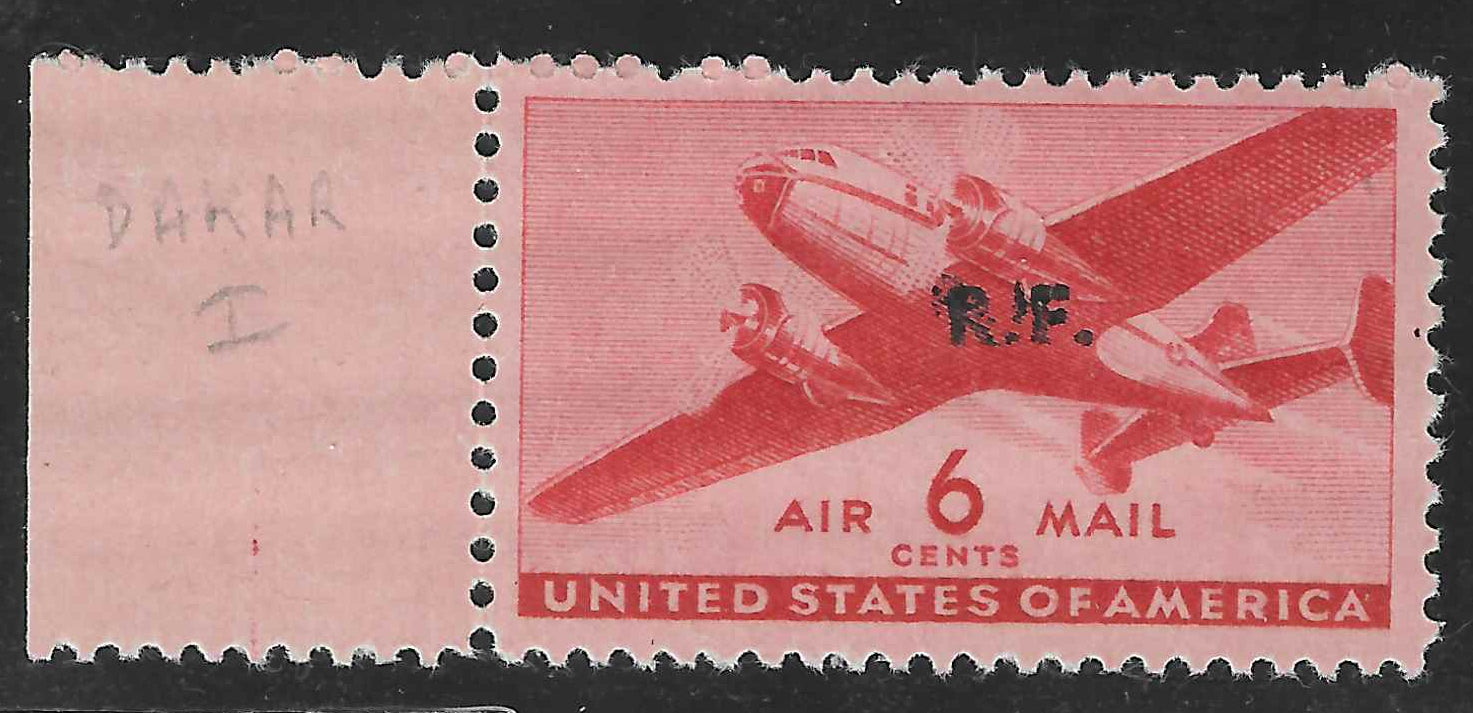 Poste aérienne militaire n°28 - Dakar I - neuf** - SUP - signé Calves