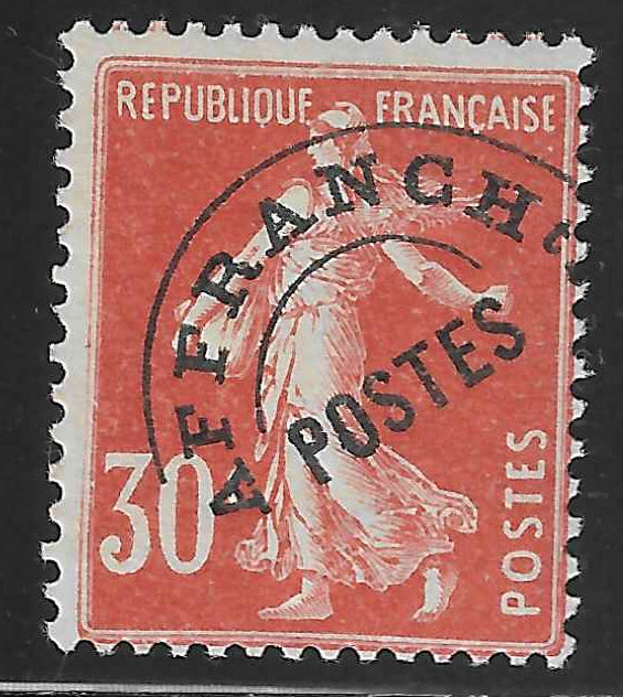 Préoblitéré n°58 - Semeuse - neuf** - SUP - signé et avec certificat Calves