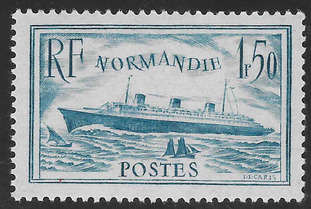 N°YT 300 - Normandie - neuf** - SUP - signé Calves