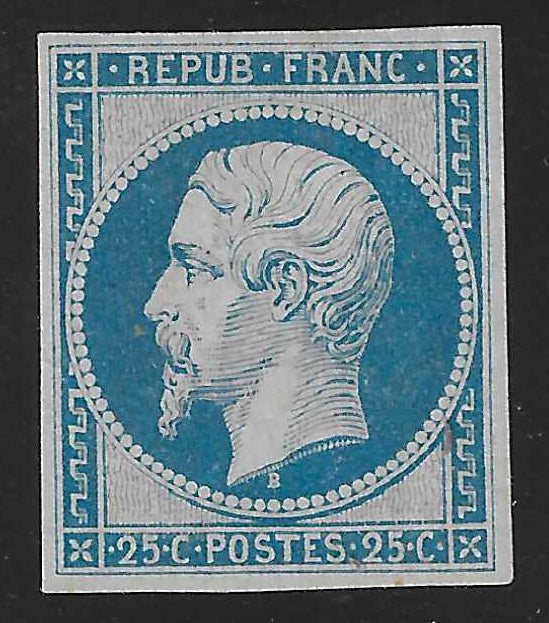 N°10c - Présidence - réimpression 1862 - neuf* - TB - signé et avec certificat Calves