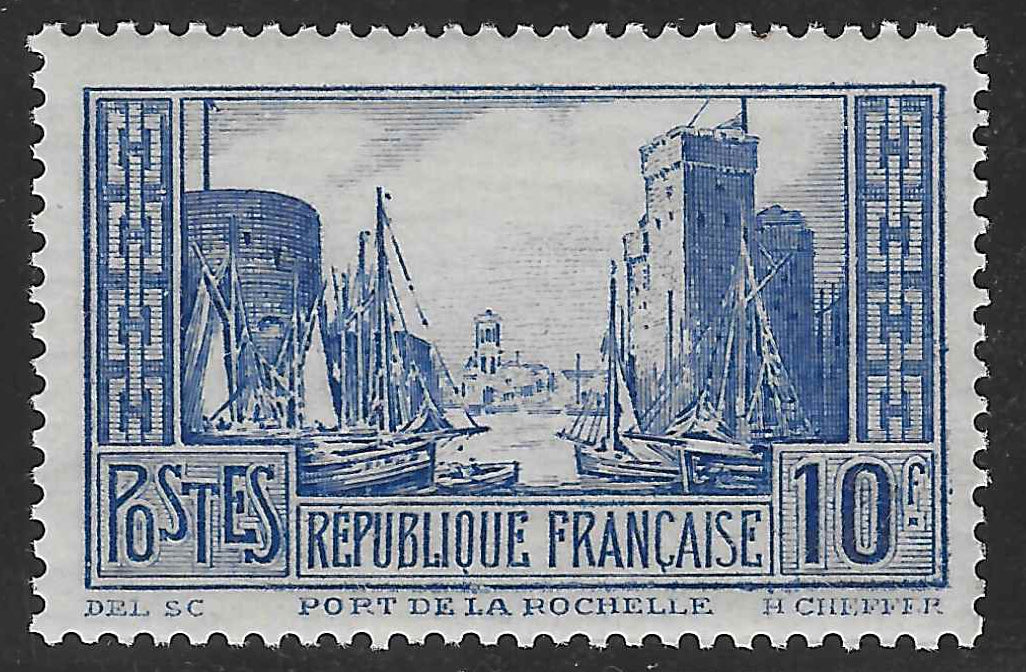 N°YT 261c - La Rochelle - Type II - neuf** - SUP - signé et avec certificat Calves