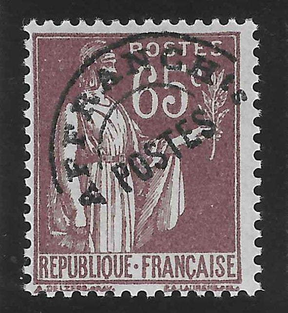 Préoblitéré n°73 - Type Paix - neuf** - SUP - signé Calves