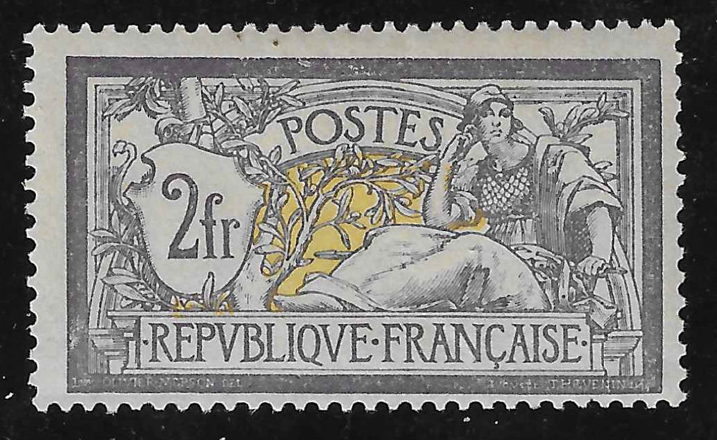 N°YT 122 - Merson - neuf** - TB - signé et avec certificat papier Calves