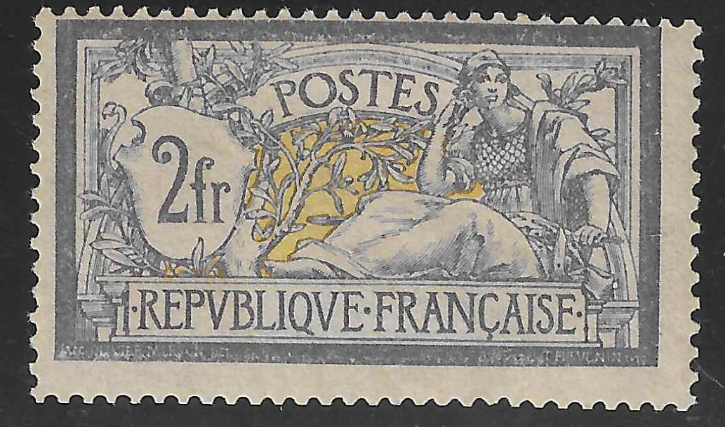 N°YT 122 - Merson - neuf* - TB - signé et avec certificat Calves