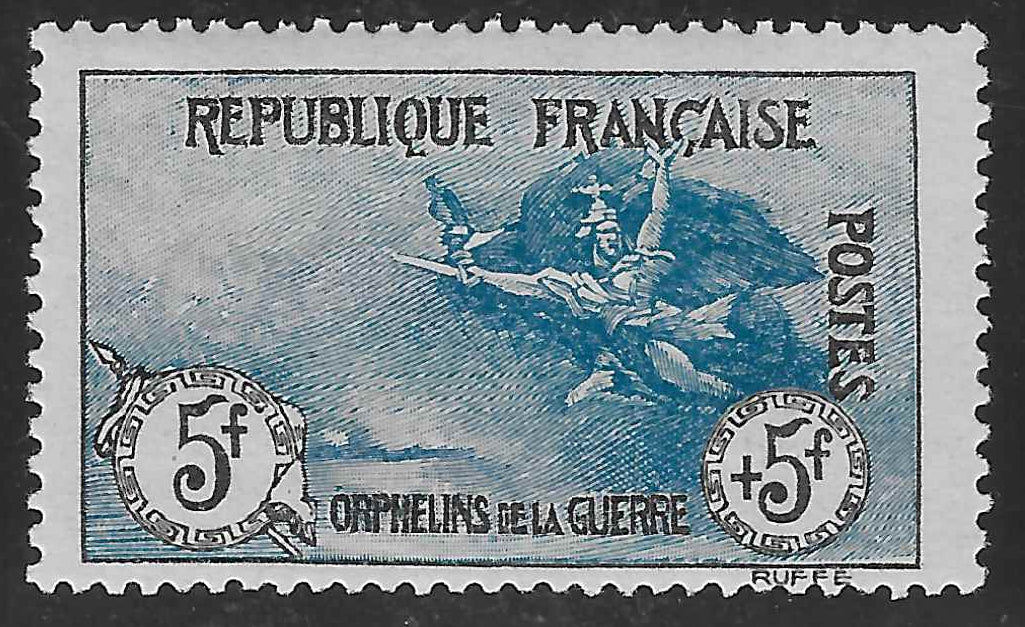 N°YT 155 - Orphelins - neuf* - TB - signé et avec certificat papier Calves