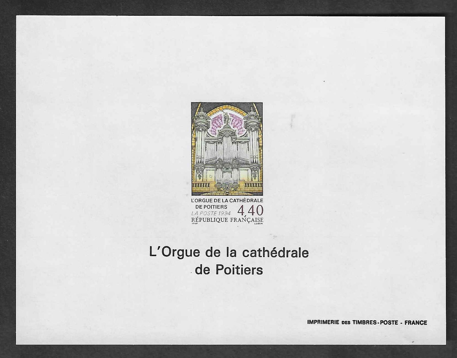 N°Yvert 2890 - feuillet gommé non dentelé - neuf** - SUP