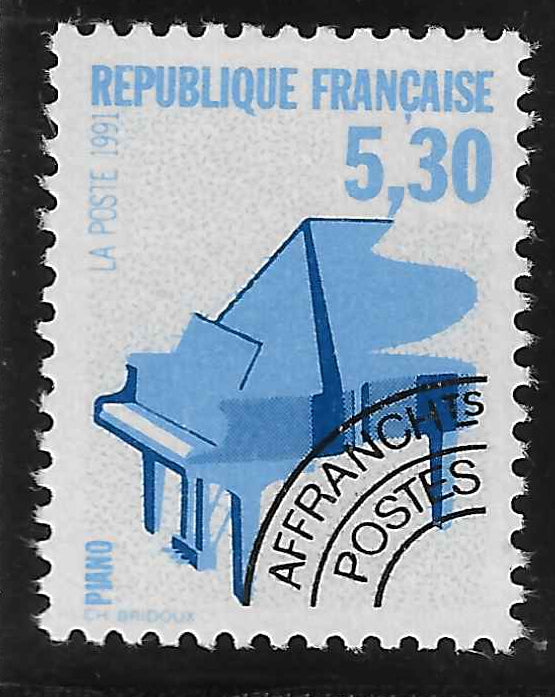 Préoblitéré n°YT 222 - impression sur la gomme - neuf** - SUP