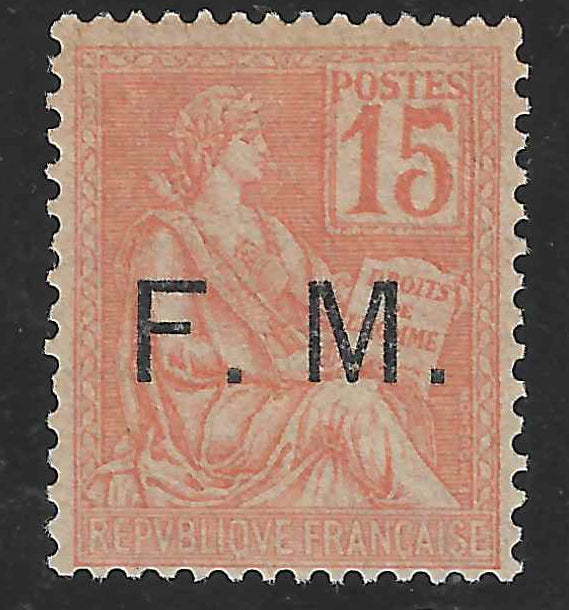 Franchise militaire n° 1 - neuf** - TB - signé Calves