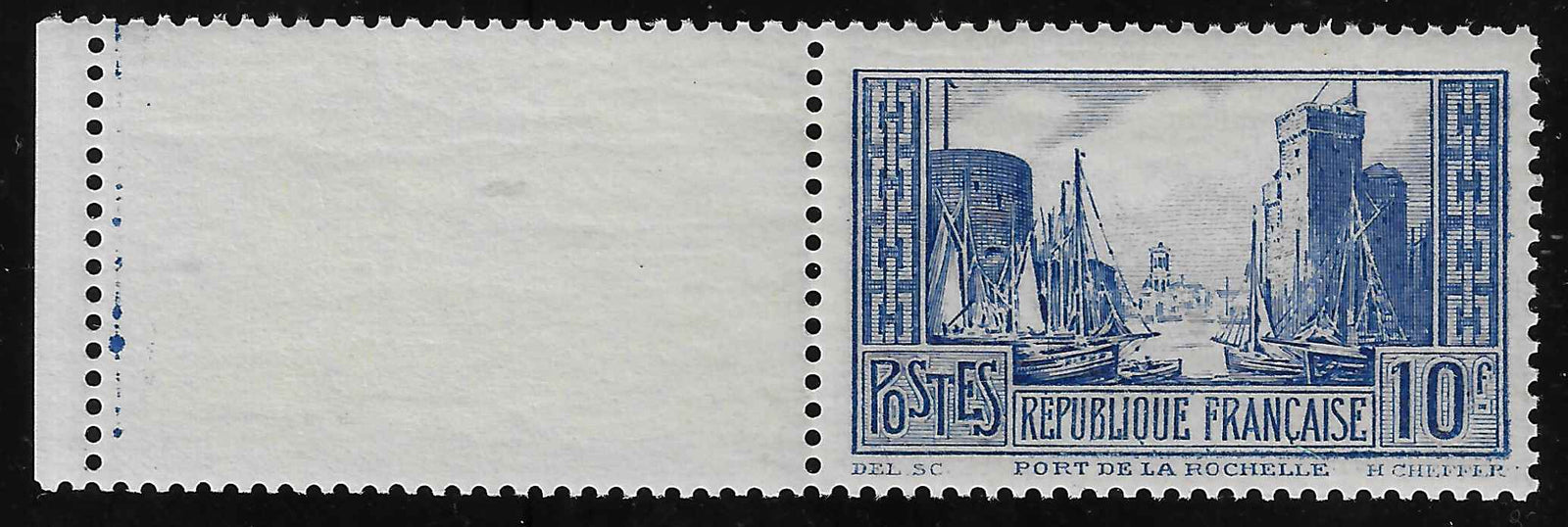 N°YT 261c - La Rochelle - Type II - neuf** - SUP - signé et avec certificat Calves