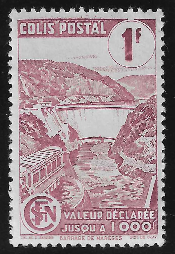 Colis postaux n°216B - sans filigrane - neuf** - SUP - signé et avec certificat Calves