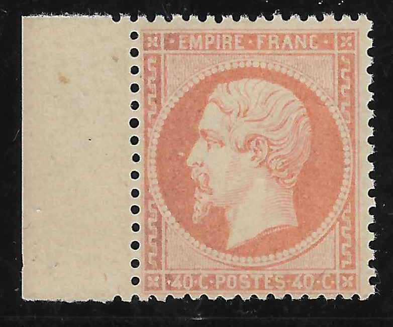 N°23 - Empire - 40 c. orange - neuf** - SUP - signé et avec certificat papier Calves