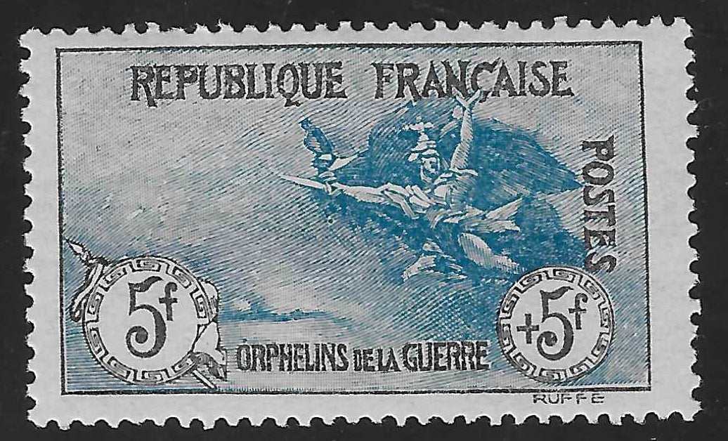 N°YT 155 - Orphelins - neuf* - TB - signé et avec certificat papier Calves