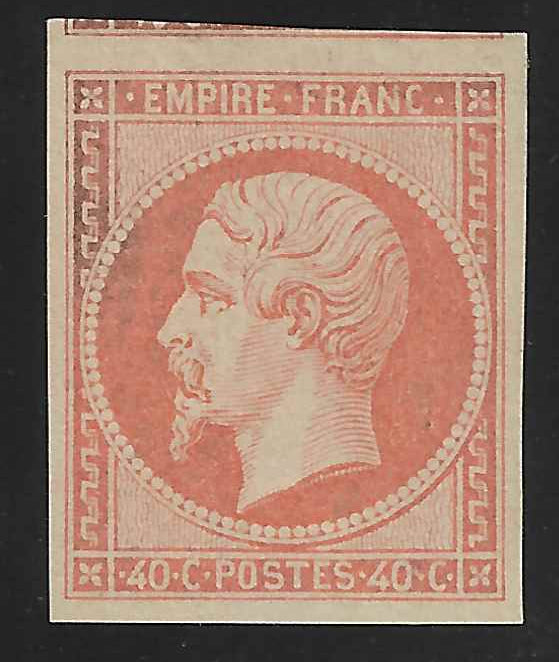 N°16 - Empire - 40 c. orange - neuf* - TB - signé et avec certificat papier Calves