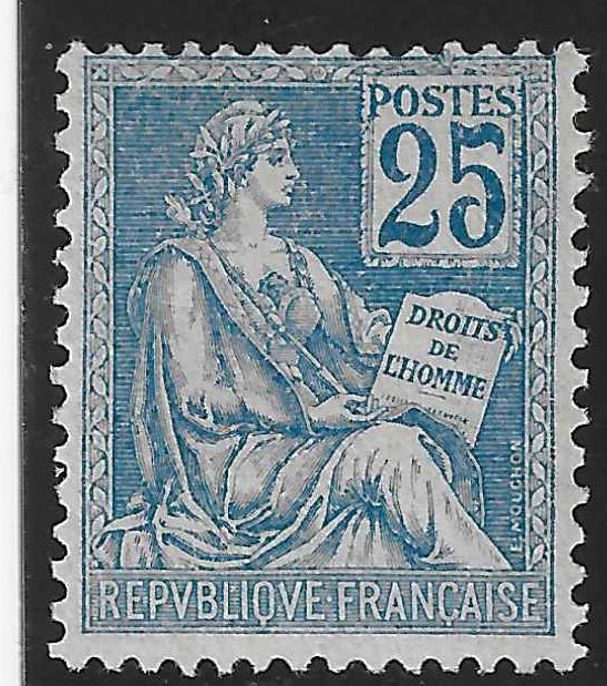 N°YT 118b - Mouchon - neuf** - SUP - avec impression recto-verso et certificat Calves