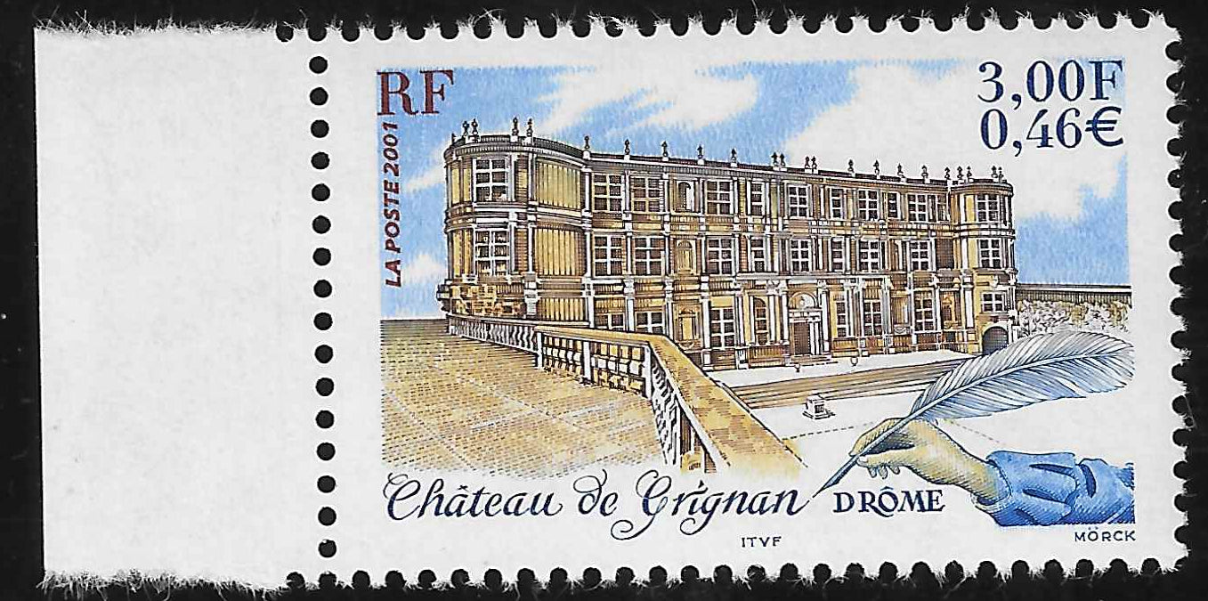 N°Yvert 3415a - vert omis - neuf** - SUP - signé Calves et avec certificats Calves et Marziano