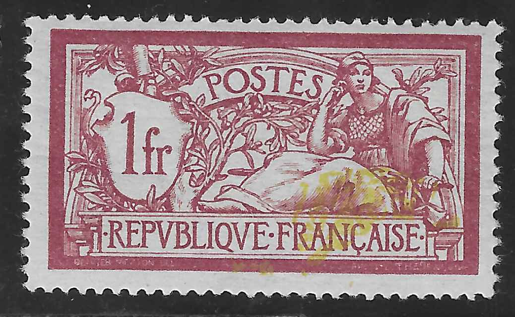 N°YT 121b - centre très déplacé - neuf** - TB - signé et avec certificat Calves