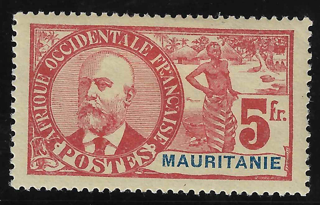 Mauritanie - n°16 - neuf* - TB - signé Calves