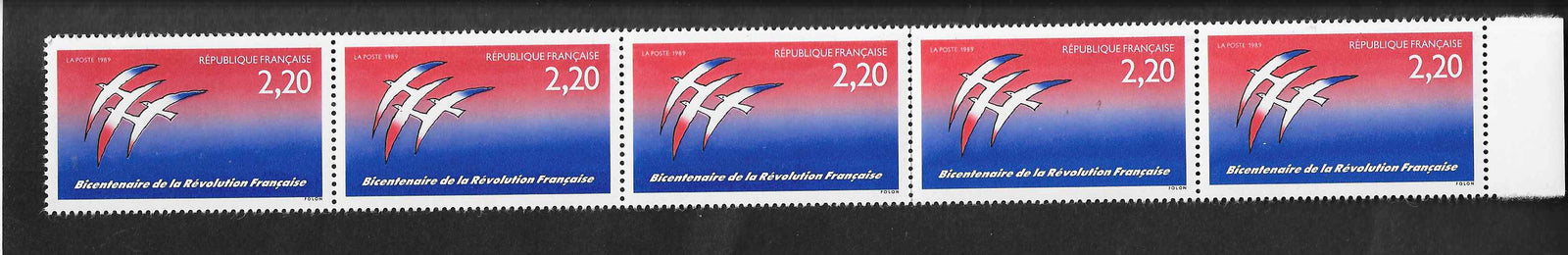 N°Yvert 2650a - sans signature FOLON - neuf** - SUP - signé Calves