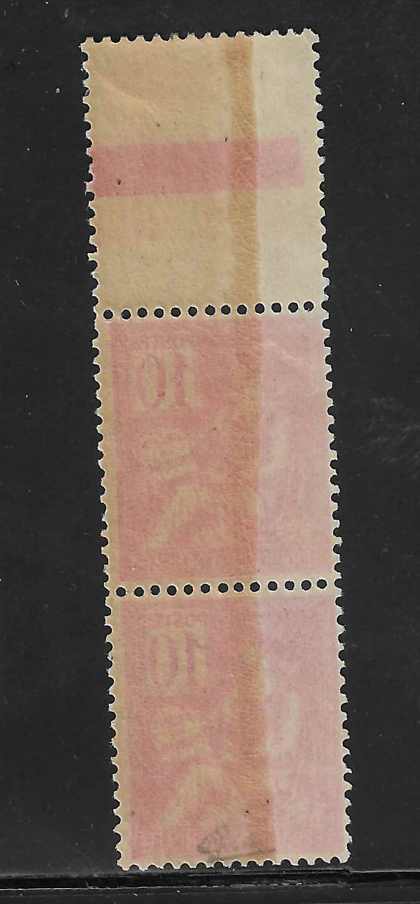 N°YT 116 - Mouchon - variété de gommage en paire - neuve** - SUP- signée Calves