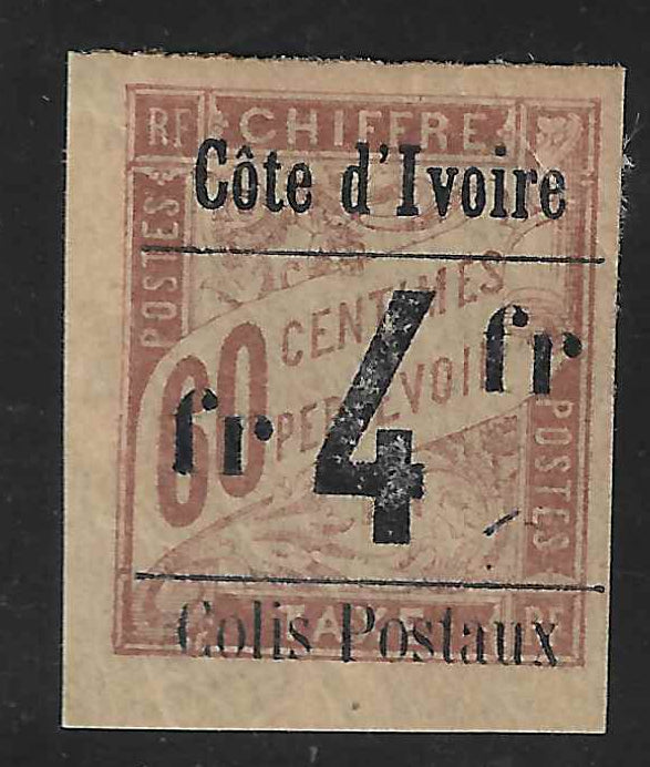 Côte d'Ivoire - colis postaux n°11 - neuf* - TB - signé Calves