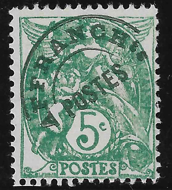 Préoblitéré n°41c - surcharge verte - NSG - TB - signé et avec certificat Calves