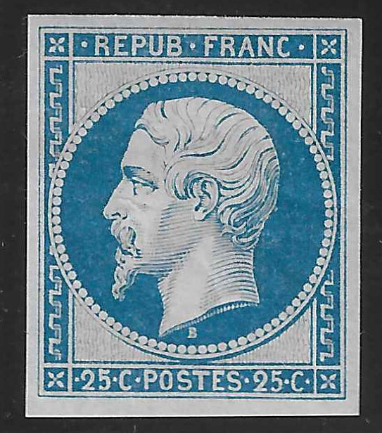 N°10c - Présidence - réimpression 1862 - neuf* - TB - signé et avec certificat Calves