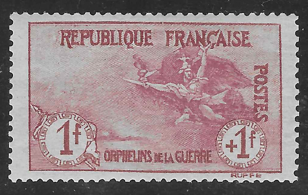 N°YT 154 - Orphelins - neuf** - SUP - signé et avec certificat papier Calves