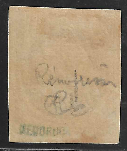 N° 9e - Présidence - réimpression 1862 - neuve* - TB - signée et avec certificat Calves