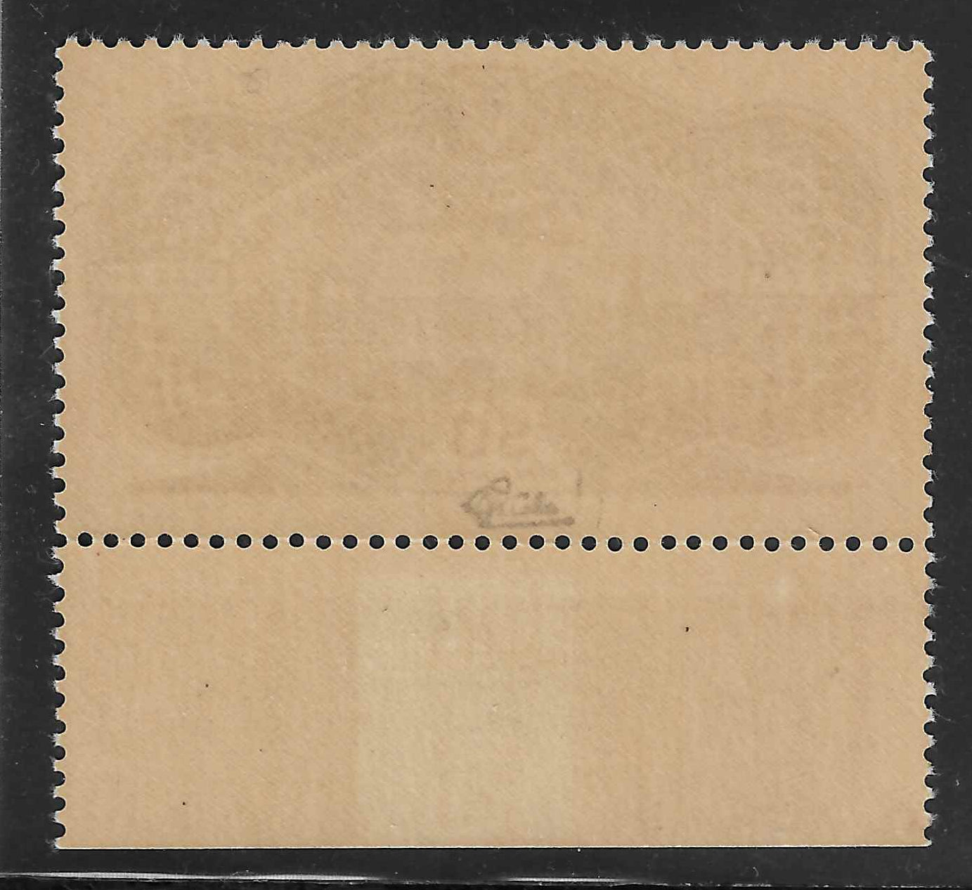 Poste aérienne n°15 - Burelé - neuf** - SUP - signé et avec certificat papier Calves