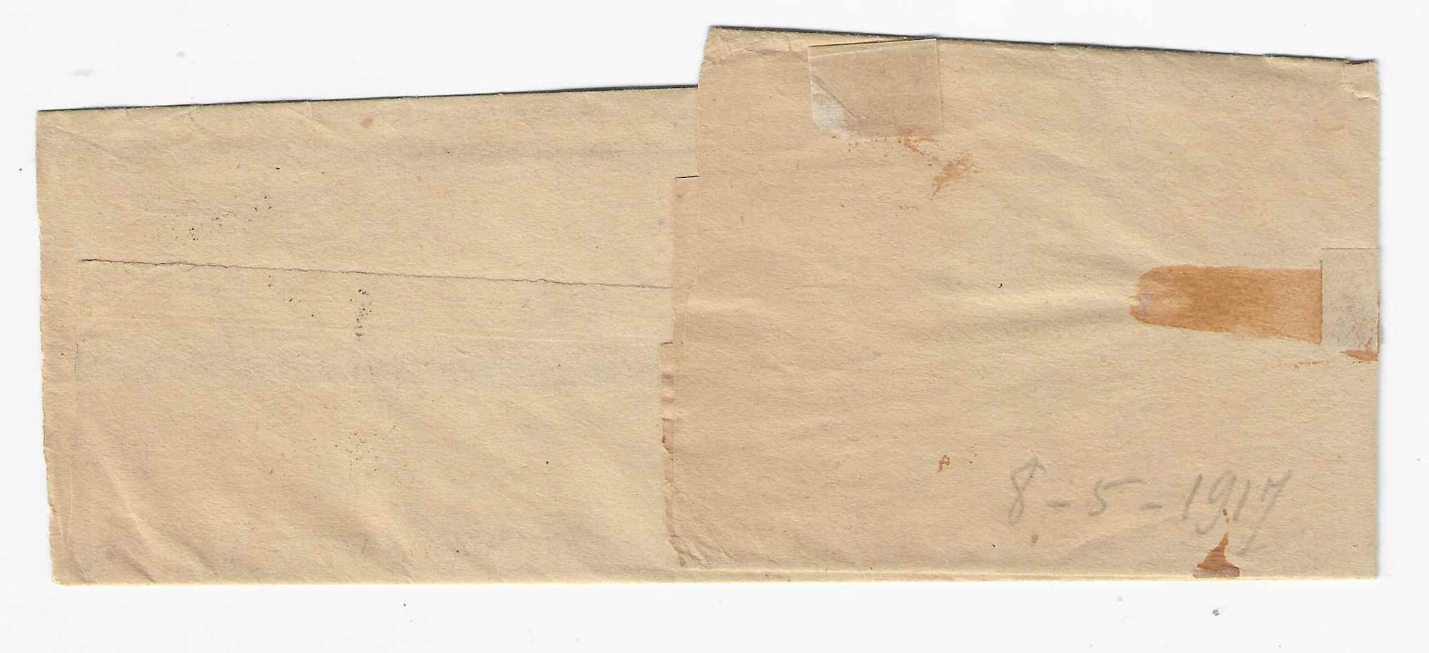 Postes serbes n° 1 - Semeuse - oblitéré sur bande pour journal - TB - signée Calves