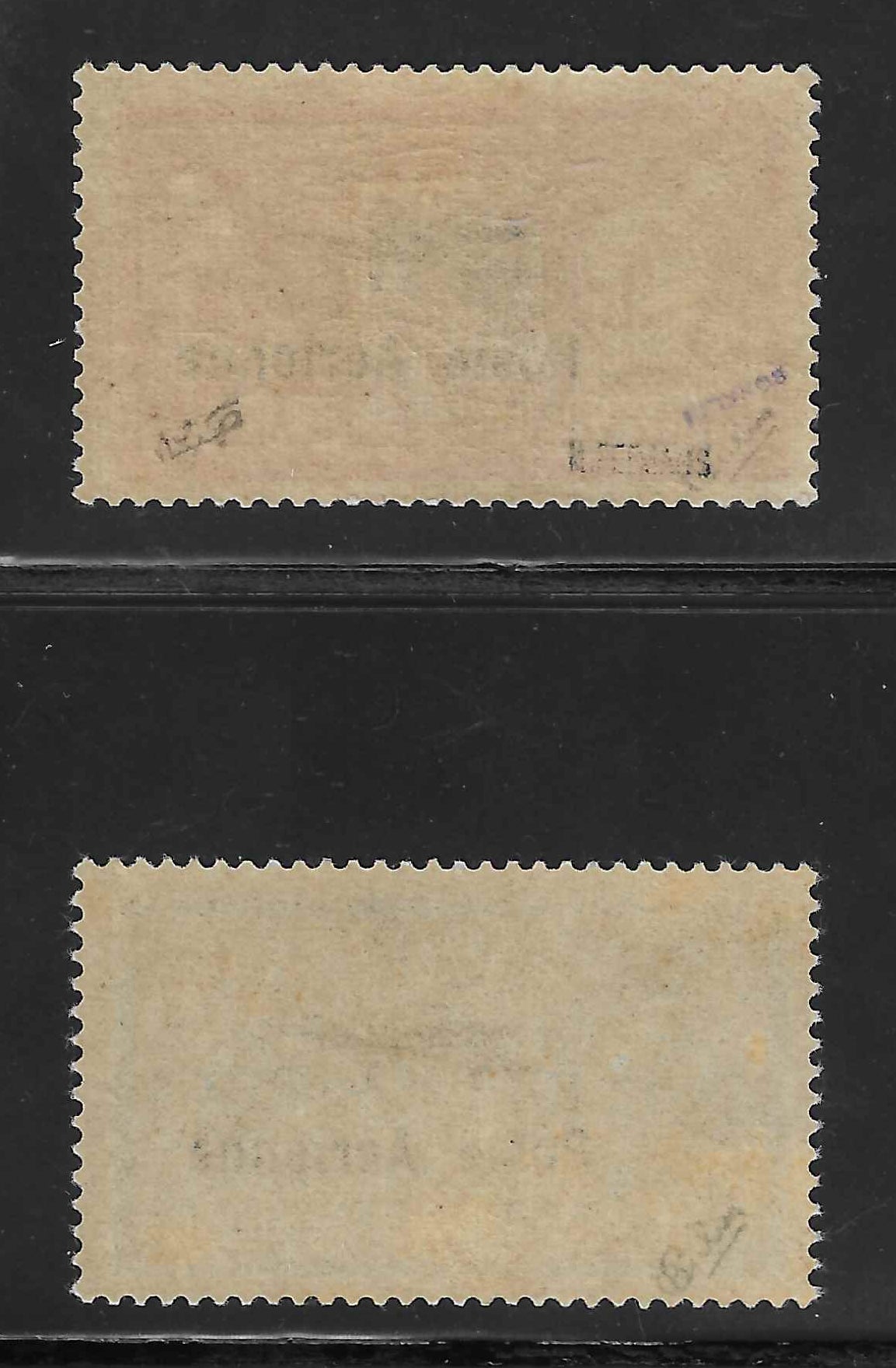 Poste aérienne n° 1b et 2 - neufs* - TB - signés et avec certificat Calves