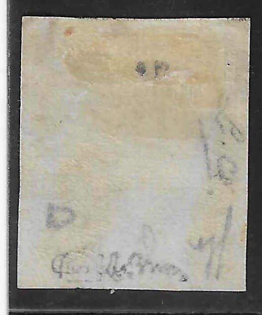 N°46B - Emission de Bordeaux - 20 c. bleu type III report 2 - neuf* - TB - signé Calves et Brun et avec certificat papier Calves