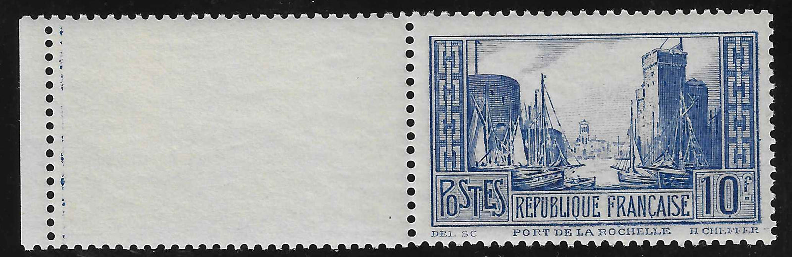 N°YT 261c - La Rochelle - Type II - neuf** - SUP - signé et avec certificat Calves