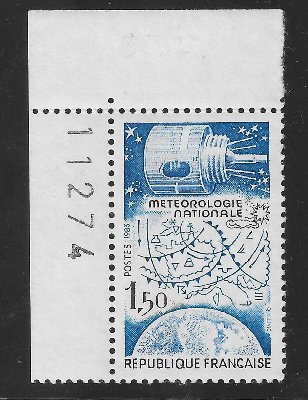 N°Yvert 2292b - bleu foncé omis - neuf** - SUP - signé Calves