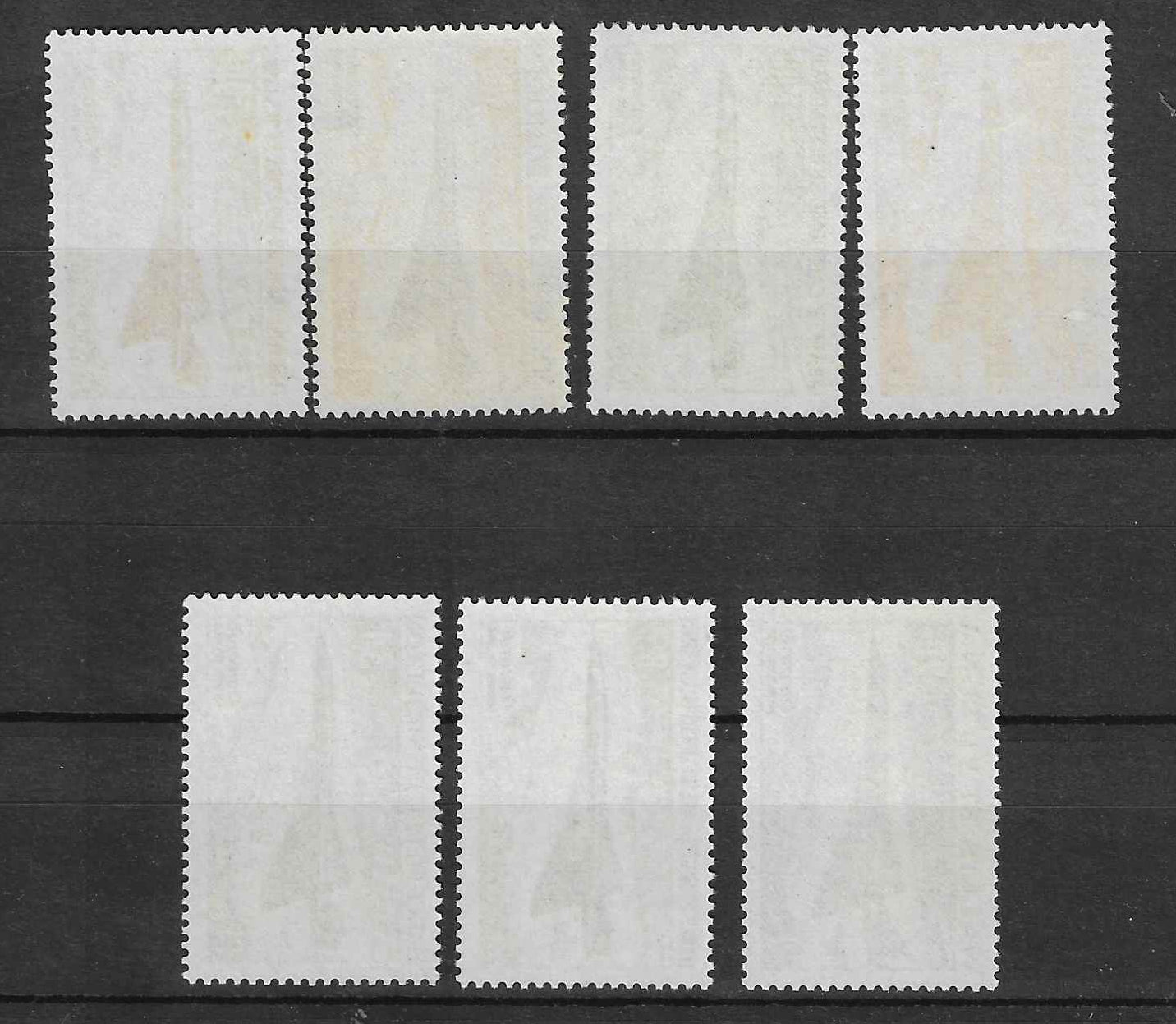 Grandes séries coloniales - Concorde - les 7 valeurs - neufs** - SUP