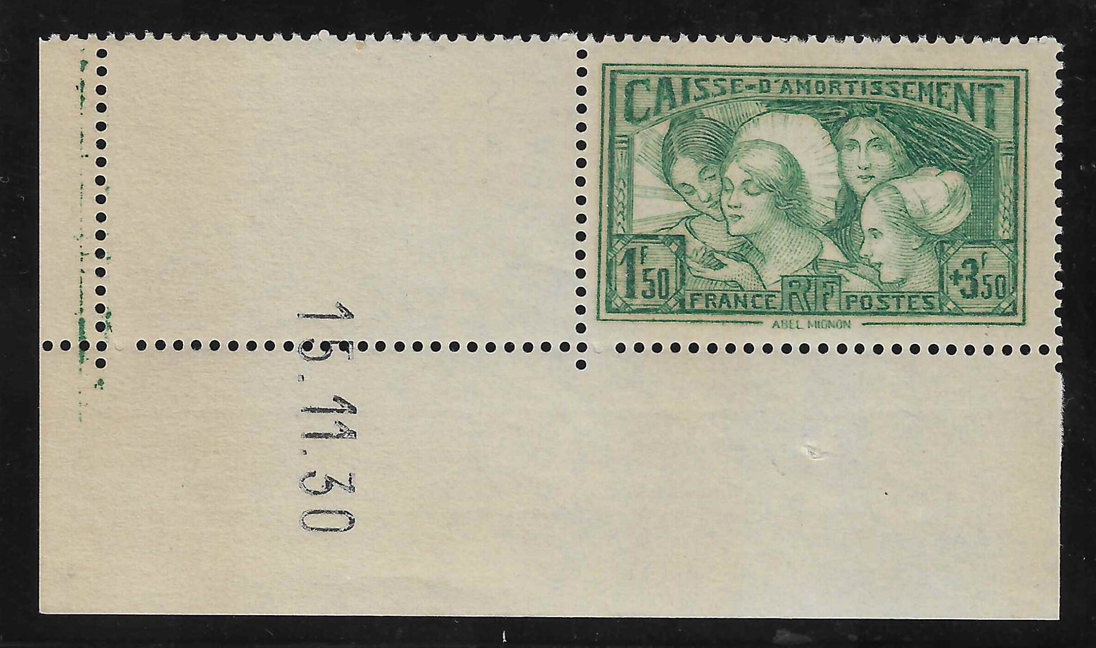 N°YT 269 - Coiffes des provinces - neuf** - SUP - signé et avec certificat Calves