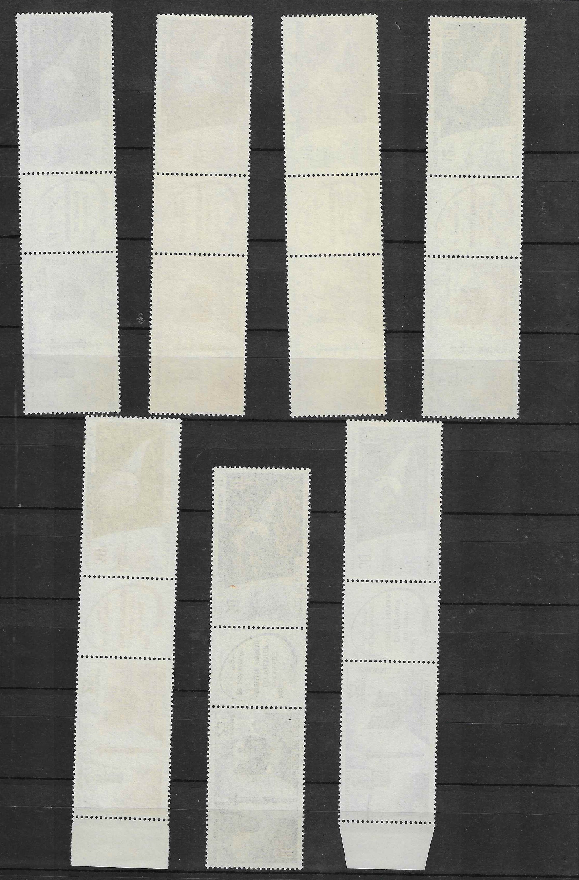 Grandes séries coloniales - Premier satellite français - les 14 valeurs - neufs** - SUP