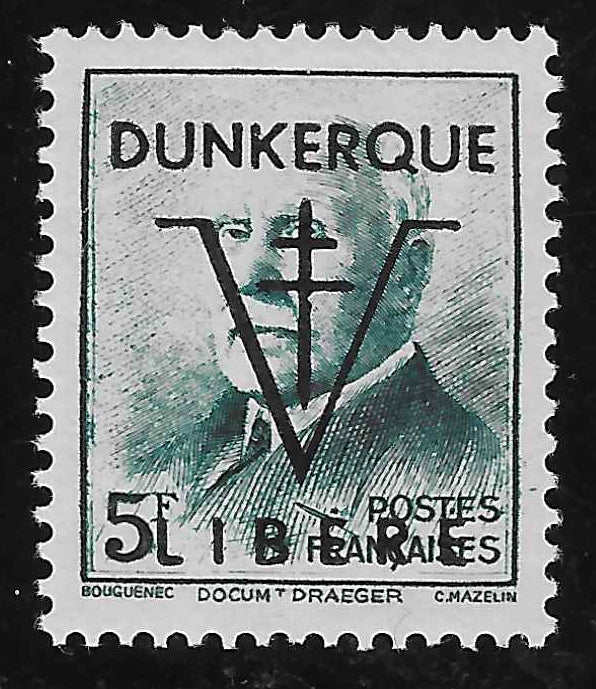 Libération de Dunkerque - n°13 - neuf** - SUP - signé Calves