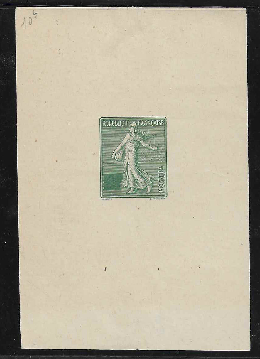 N°YT 130 - Semeuse - épreuve sans la valeur faciale - TB (Copie)