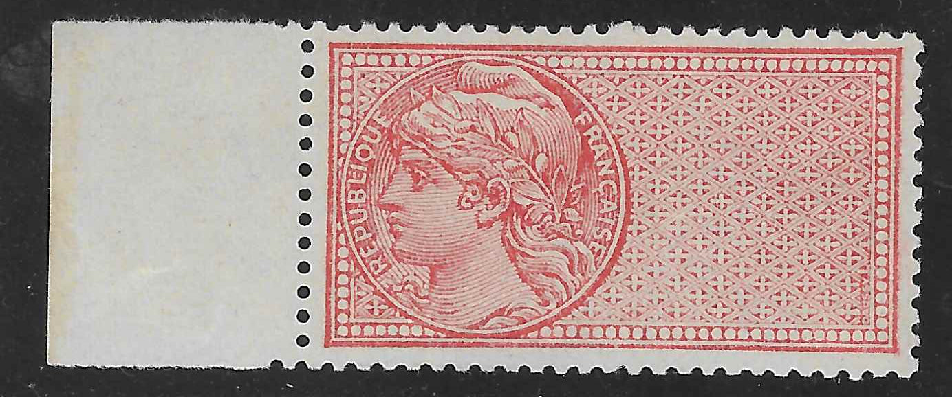 Colis postal n°33c - sans légende - neuf** - SUP - signé et avec certificat Calves