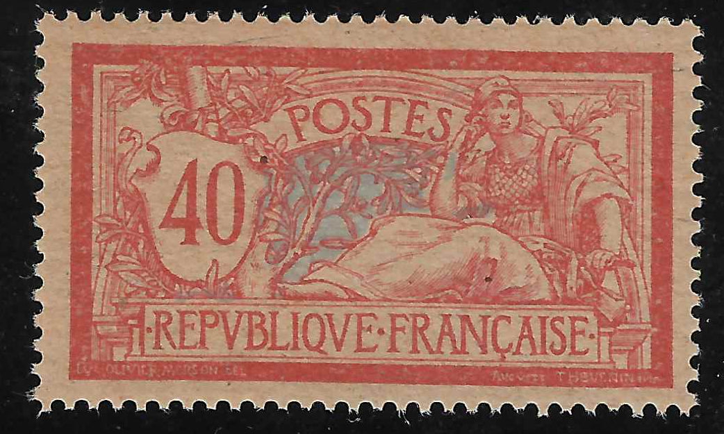 N°YT 119d - Merson - papier GC - neuf** - SUP - signé Calves
