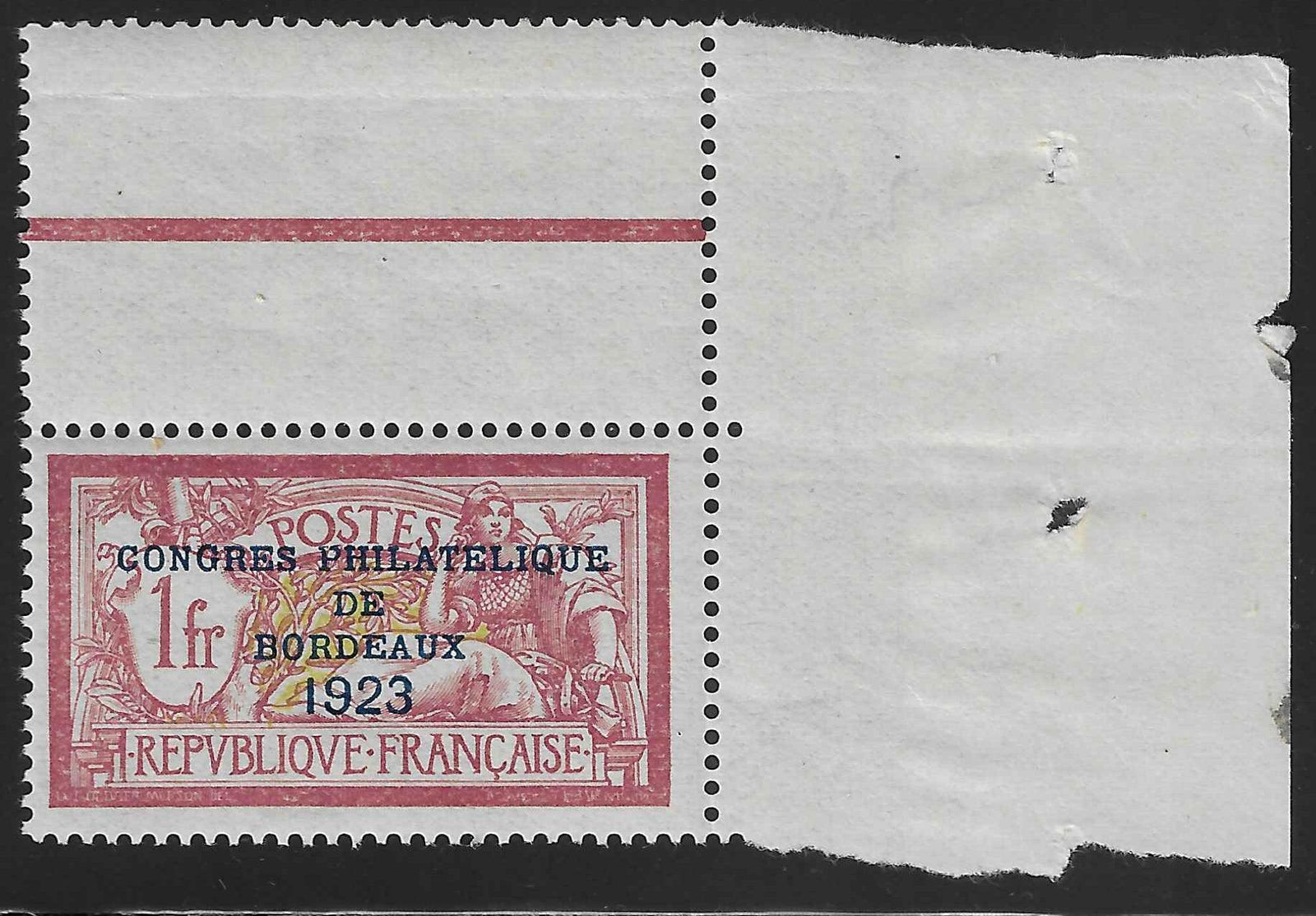 N°YT 182 - Congrès philatélique de Bordeaux - neuf** - SUP - signé et avec certificat papier Calves