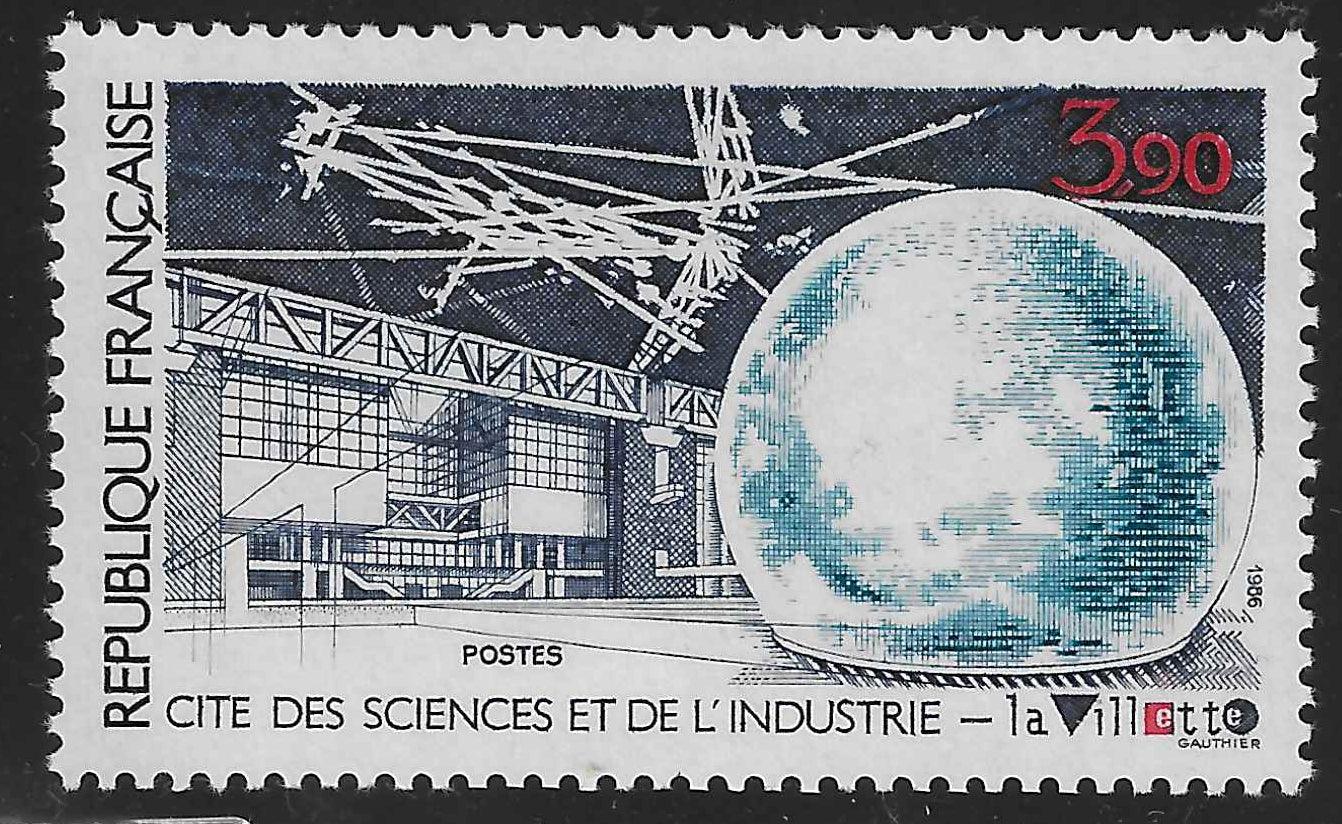 N°Yvert 2409b -bleu foncé omis - neuf** - SUP - signé et avec certificat Calves