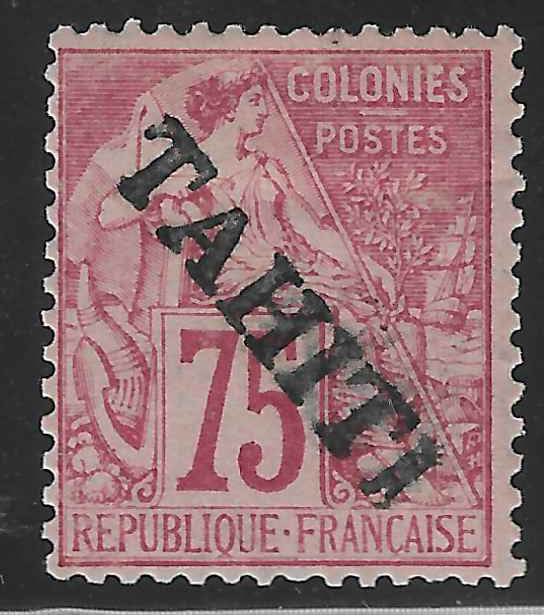 Tahiti - n°17a - neuf* - TB - signé Calves